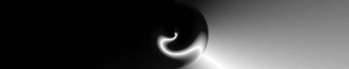 Digital art, panoramic abstract objects (20000 x 4000 Pixels), Germany