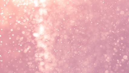 Fototapeta na wymiar Abstract Pink bokeh defocus glitter blur background.