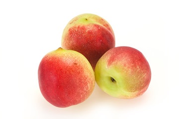 Sweet tasty fresh ripe apricots