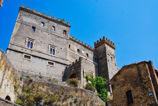 Old Castle in Arsoli, Italy
