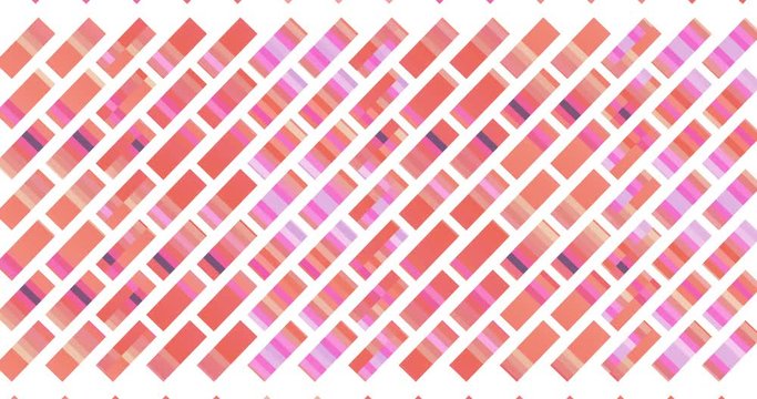 Colorful pixel glitches abstract animation. Pixel multicolor stripe moving on background. Blocks of pixel in abstract footage for backdrop  wallpaper. abstract imitation of noise and video artefacts