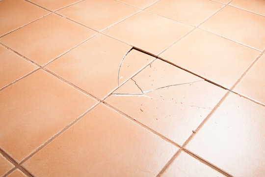 How to repair broken tiles. 