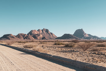 road in the desert
