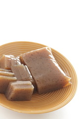Japanese food, konuac yam for diet food ingredient