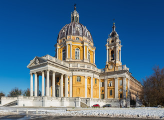 Fototapeta premium Basilica of Superga, Turin, Italy