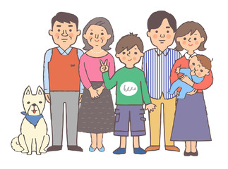 ３世代家族3 とペット