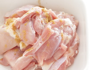 freshness chopped chicken dish