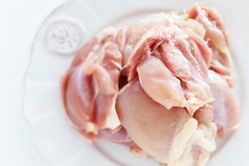 freshness chopped chicken dish