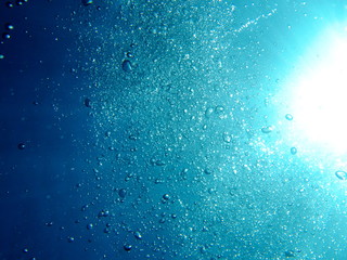 水中の気泡