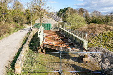 Recovered Railway Bridge - Wensleydale Railway