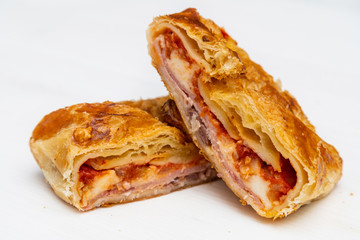 Sicilian Cipollina. A typical Sicilian street food.