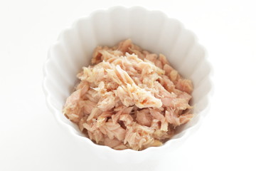 Canned food, tuna fish 