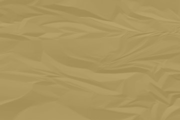 crumpled brown paper background close up