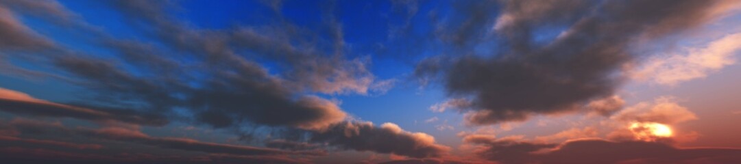 Fototapeta na wymiar Beautiful sky with clouds.