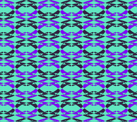 Abstract shape fabric pattern design for fashion and decorative wallpaper and background