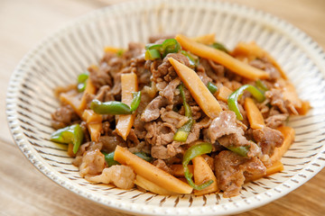 青椒肉絲