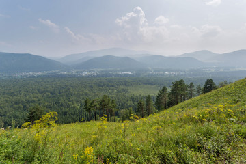 Fototapeta premium landscape in Altai mountains