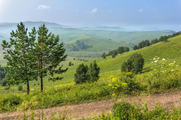 Obraz premium landscape in Altai mountains