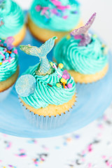 Mermaid cupcakes