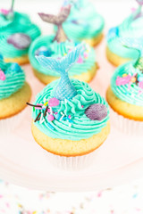 Mermaid cupcakes