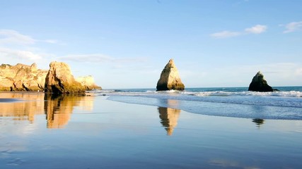 Praia Tres Irmaos in Alvor Algarve Portugal