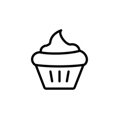 cupcake icon trendy