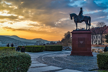 statue in the park
