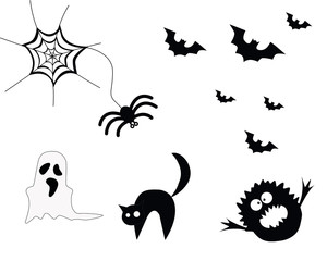 Obraz premium Seamless pattern of halloween