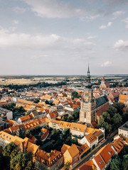 Fototapeta na wymiar Greifswald von oben