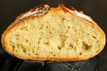 bread - freshly baked tasty pastries, menu concept. food background. copy space