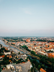 Obraz premium Greifswald von oben