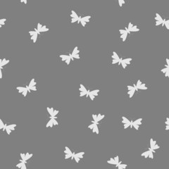 seamless background with butterflies