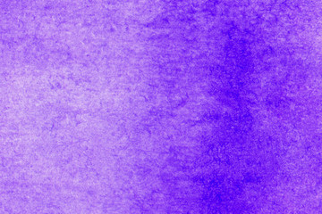 Modern design violet watercolor. Abstract ink spot textured back