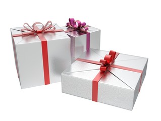 Christmas Gift Boxes (Silver Edition)