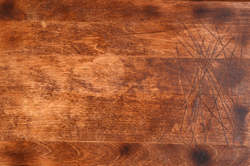 old wood cutting board background