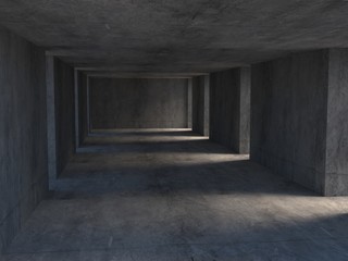 empty interior of a room