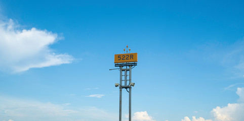 Fototapeta na wymiar Gate,Bay sign in airport