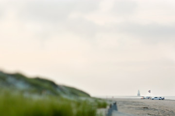abstract dreamlike beach landscape