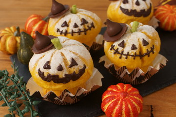 Halloween pumpkin  Bread