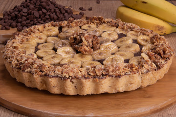 chocolate banana pie