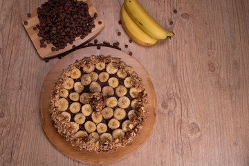 chocolate banana pie