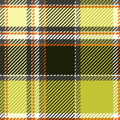Plaid or tartan vector is background or texture in many color