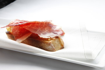 pincho jamón iberico