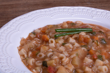 vegetables soup