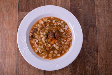 vegetables soup