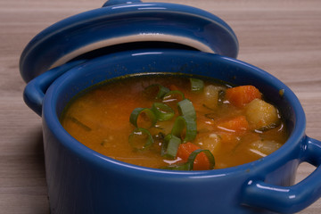  carrot soup with ora-pro-nobis