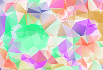 Obraz premium abstract background consisting of triangles, vector illustration