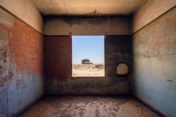 The Ruins of Elizabeth Bay Mining Town in Namibia