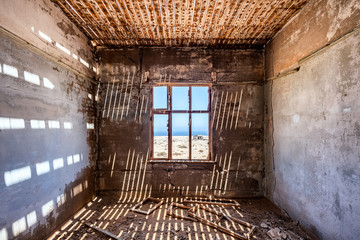 The Ruins of Elizabeth Bay Mining Town in Namibia