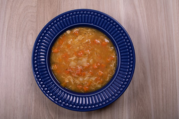 carrot soup with chicken